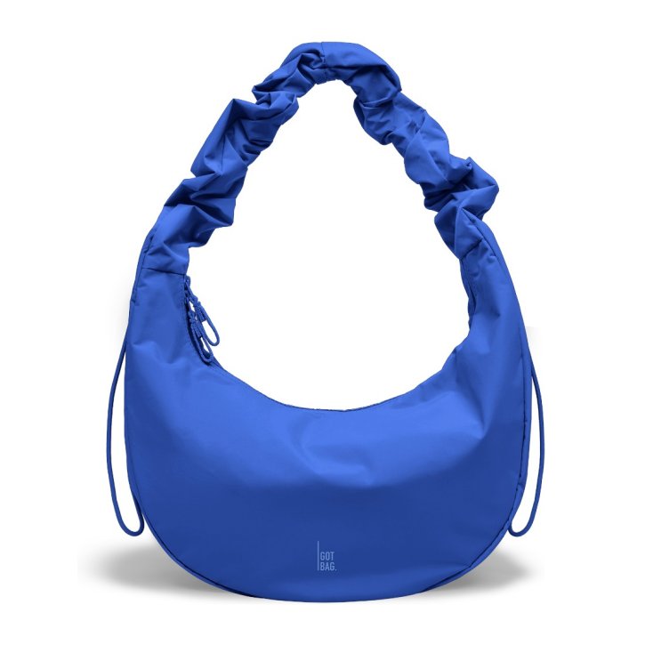 GOTBAG. Moon Bag Ruffle cobalt